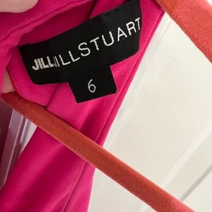 Jill Jill Stuart pink and red gown size 6